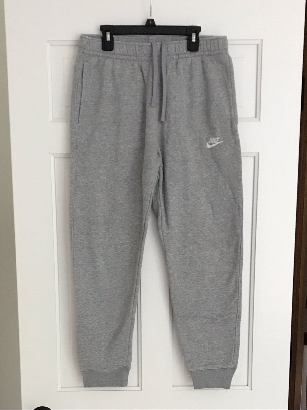 Nike Light Gray Men’s Fleece Joggers- sizes S and M